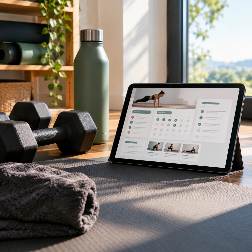 Your Home Workout Routine, Organized