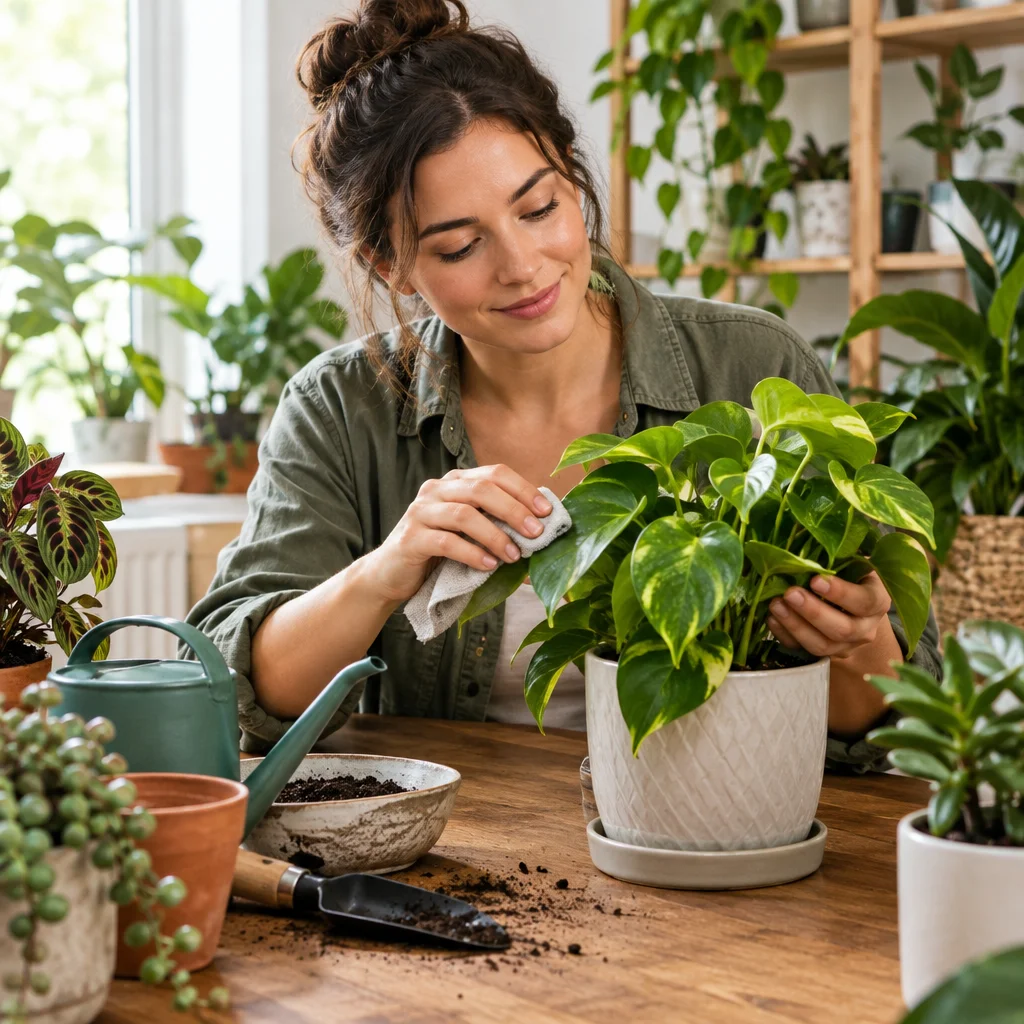 Keep Your Houseplants Steady, Healthy & Well Cared For